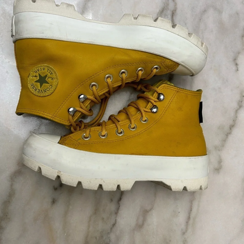 Converse bright yellow